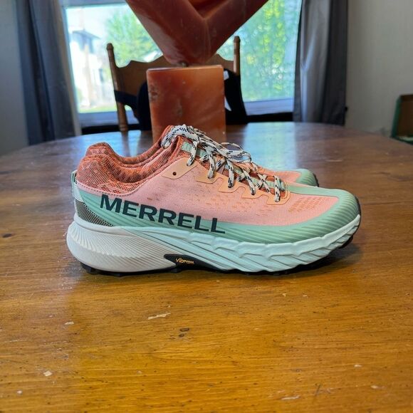 Merrell "AGILITY PEAK 5" Women's size 11 Trail Running Shoes Hiking Camping - Picture 2 of 7